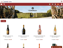 Tablet Screenshot of diemmevini.com